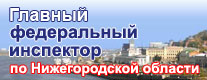 Баннер сайта Главного федерального инспектора по Нижегородской области